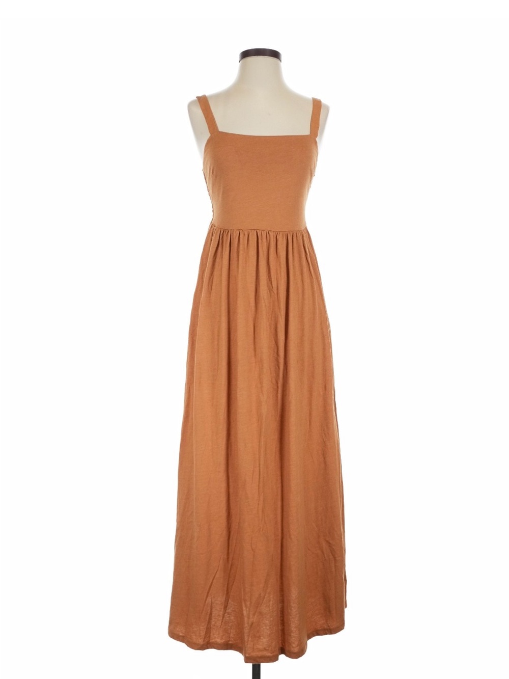 Z Supply Tank-Style Maxi Dress in Rusty Orange